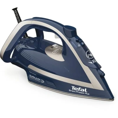 Imagen de Tefal Smart Protect Plus FV6872 Dry &amp; Steam iron Durilium AirGlide soleplate 2800 W Blue