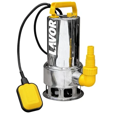 Imagen de Lavor BOMBAS SUMERGIBLES Y DE JARDÍN EDS M 15000 Caudal(l/h) =15000 Altura(max (m)) =9,5 Potencia Motor((W)) =1100 Inmersión Max (m) =8