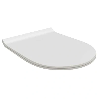 Imagen de flaminia QKCW09 Asiento Slim RALLENT.Blanco para Serie Quick/App, Blanco, no