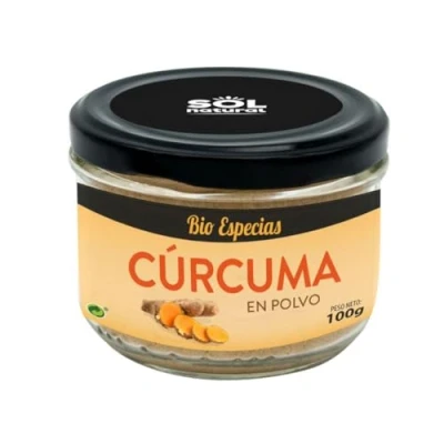 Imagen de SOLNATURAL Curcuma En Polvo Bio 100 g