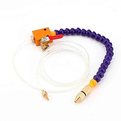 Imagen de sistema de refrigeración, nuevo lubricación con refrigerante niebla Máquina pulverización, compatible tubo aire 8 mm, para torno Fresadora CNC
