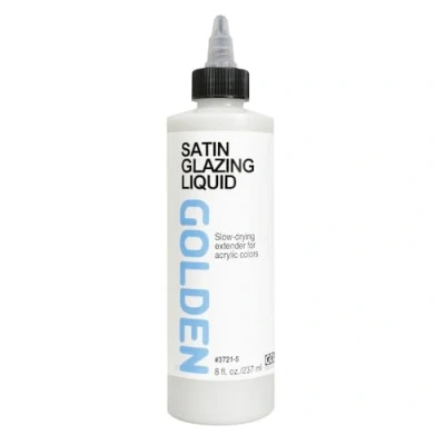 Imagen de Golden Pro Art Medium Acristalamiento acrílico satinado líquido, 237 ml