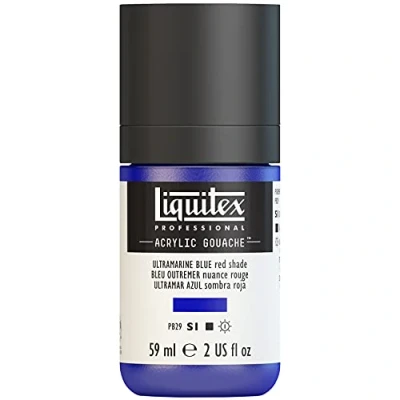 Imagen de Liquitex Professional Gouache acrílico extrafino viscocidad Baja, Tubo 59 ml, Azul Ultramarino,