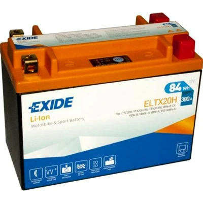 Imagen de EXIDE Li ion ELTX20H Batería de arranque 12V 7Ah 380A