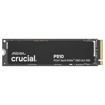 Imagen de Crucial P510 SSD 2TB PCIe 5.0 x5 Gen5 NVMe M.2 Interno, Velocidades de lectura hasta 10000 MB/s, escritura 8700 Ordenador Portátil y Sobremesa, Disco Duro CT2000P510SSD8 01