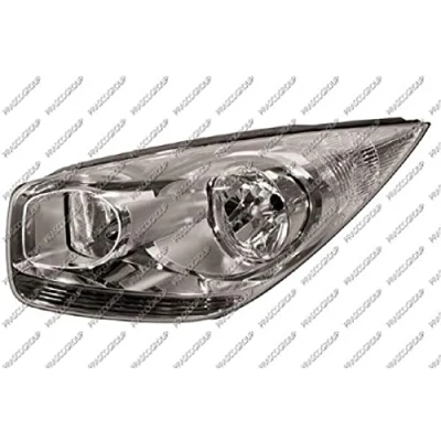 Imagen de PRASCO KI3304904 Faros izquierda H1, H7 con servomotor para reg. alcance luces