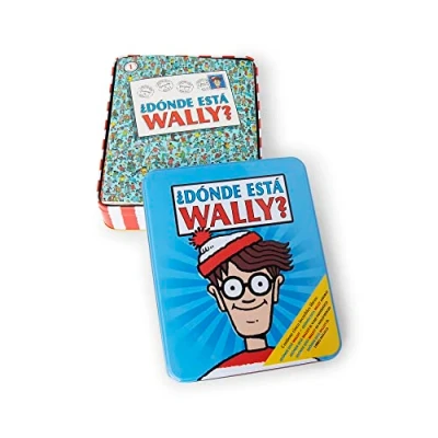Imagen de ¿Dónde está Wally? En una caja metálica que contiene cinco increíbles libros: Wally ahora? El ... libro mágico (En busca de...)