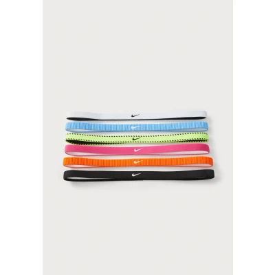 Imagen de Nike Performance FLEX Classic Headbands 6 PACK Otros accesorios, Mujer, Talla: One Size, Volt/vividpink/white