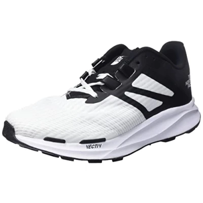 Imagen de THE NORTH FACE Vectiv, Zapatillas para Caminar Hombre, TNF White Black, 40.5 EU
