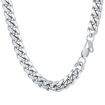 Imagen de PROSTEEL Acero Inoxidable Cadena de Hombre 6mm Ancho cadeba Collar sin Colgante Estilo Freno Simple y Hip Hop Rock