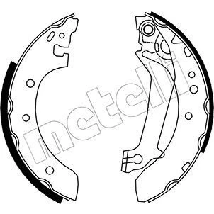 Imagen de Kit de zapatas METELLI 53 0129