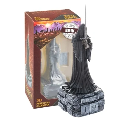 Imagen de Grupo Erik Calendario perpetuo 3D El Señor de los Anillos Figuras, Decoración habitación, sobremesa Figura Nazgûl, Licencia Oficial