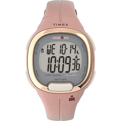 Imagen de Orologio Timex da donna Ironman Transit 33 mm con cinturino in resina rosa/oro rosa TW5M35000