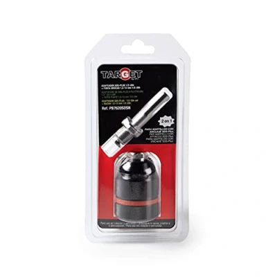Imagen de TARGET Portabrocas Automático Universal 13mm Rosca 1/2 20h.UNF Incluye adaptador SDS Metálico y Profesional Mandril para Taladros de elevada potencia PB7620SDSN