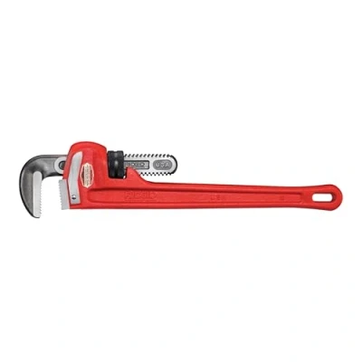 Imagen de RIDGID 31025 Llave de tubo recta para servicio pesado 18 pulgadas, fontanería pulgadas