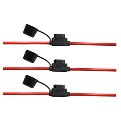 Imagen de Offgridtec vk3 001386 Portafusibles planos, Rojo, 3 Stk