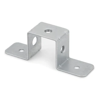 Imagen de INDEX A PERFECT FIXING OMEM06 [OME] Anclaje universal omega para falsos techos, 2 roscas M6, Acero con recubrimiento Atlantis C2, Caja de 100 unidades