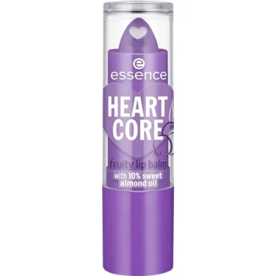 Imagen de Essence Heart Core Bálsamo Labial Afrutado, Suavizar, Cuidado, Con Grasas, Natural, Brillante (3G)