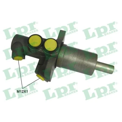 Imagen de LPR 1589 Cilindro Maestro de Freno 25,4 Aluminio 12 X 1 (2)