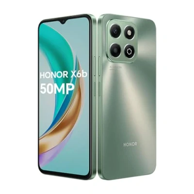 Imagen de HONOR X6B Smartphone 4G, 4GB 128GB(Memoria Ampliable hasta 8GB), Batería 5200 mAh, Cámara Principal 50 MP, MediaTek Helio G85 (Negro),Android 14, Dual Sim, NFC, Verde