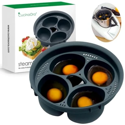 Imagen de Cucina Ora SteamEGGS Thermomix TM5 Accesorios TM6 Termomix Cocedor de Huevos