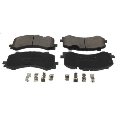 Imagen de MAPCO 6016 Juego de pastillas freno Eje delantero preparado para indicador desgaste, excl. contacto avisador desgaste con accesorios AUDI: Q7