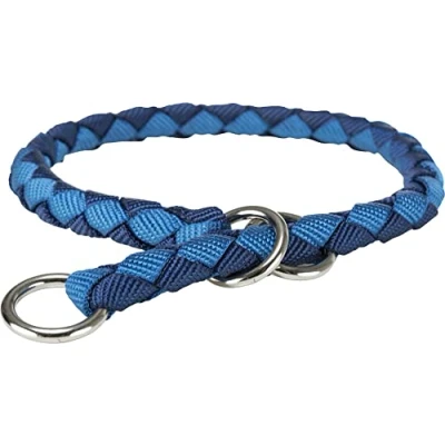Imagen de TRIXIE New Cavo Collar de Entrenamiento Cavo, SM, 3541 cm/ø 12 mm, Añil/Azul Cobalto