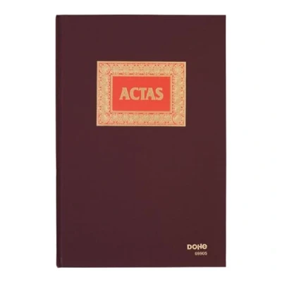 Imagen de Dohe Libro de actas, 100 hojas, folio natural (9905)