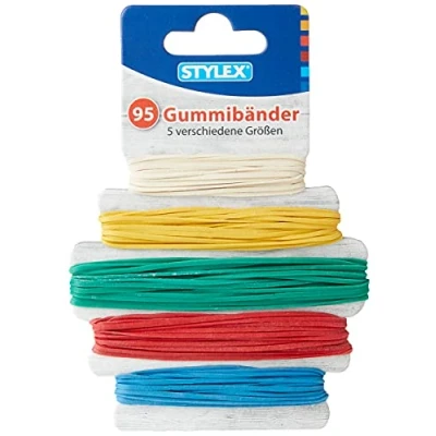 Imagen de Bandas Stylex Caucho surtidos (paquete de 95)
