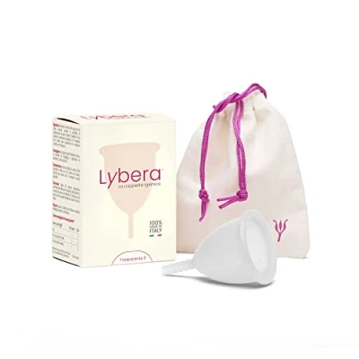 Imagen de Copa menstrual Lybera® Cup transparente (pequeña)