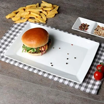 Imagen de Holst Bandeja Rectangular de Porcelana YH 2074 Yoyo Hong Kong, Porcelana, Platte rechteckig, 26 x 16 cm