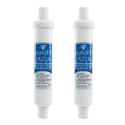 Imagen de 2 filtros de agua externos DD 7098 para frigoríficos y congeladores Ariston, Balay, Bosch, Daewoo, Miele, Neff, Siemens