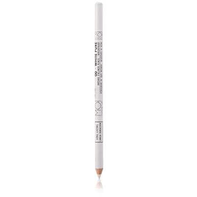 Imagen de M·O·I Profesional Lapicero Blanco Uso Perfilador de Ojos o para Marcaje Piel Esp. Láser 00, con Sacapuntas,