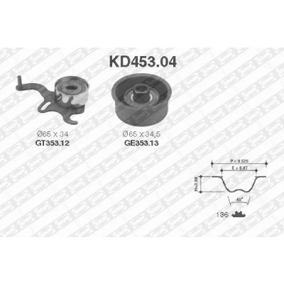 Imagen de SNR KD453.04 Kit de correa distribución 136 OPEL: Vectra A Berlina, Corsa B Hatchback, Astra F CC