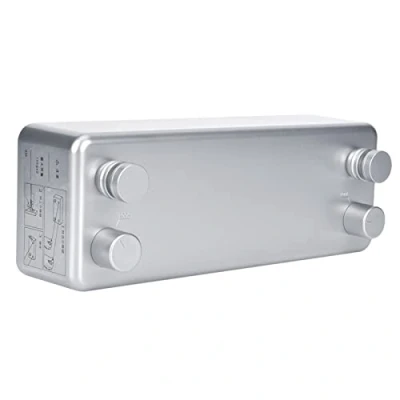 Imagen de Hapivida Tendedero Retráctil Doble, de Pared Extensible 4 M/13,1ft, Ropa para el Baño del Balcón Hogar(Plata)