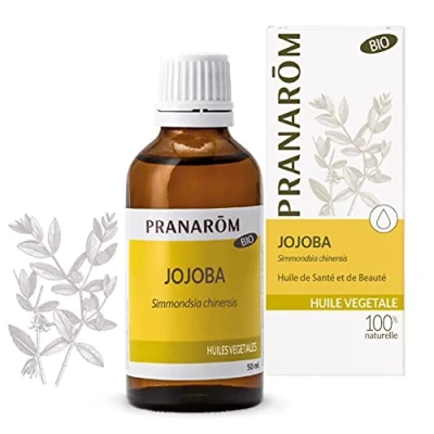 Imagen de PRANAROM Jojoba BIO Aceite Vegetal Cuidado para el Cabello y la Piel 50 ml