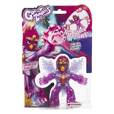 Imagen de Bandai GooZonians Figura Princesa Flik Muñeca, Hero Pack Fenix, Figuras de Acción Súper Elásticas, Descubre Encantos Ocultos, Coleccionables, para Niñas Mayores 4 Años CO07567