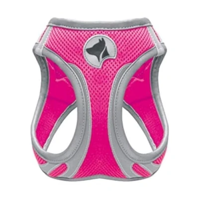 Imagen de Croci Hiking Arnés para Perros Reflectante, Talla S, Color Fucsia, 220 g