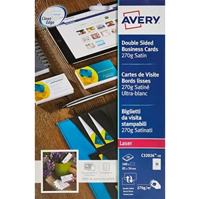 Imagen de Avery C32026 10 Tarjetas de visita (para impresora láser)
