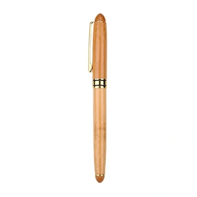 Imagen de Pluma estilográfica para caligrafía artística, punta ancha con mango de bambú, cincel (0,7 mm 2,9 mm) 1,5