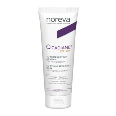 Imagen de Noreva Cicadiane Protect Crema reparadora fotoprotectora SPF 50+ 40 ml