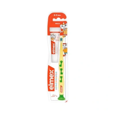 Imagen de elmex Cepillo de dientes para niños (12 ml, 0 3 años, 1 unidad)
