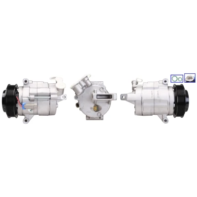 Imagen de LUCAS ACP01112 Compresor de Aire Acondicionado PAG 46 R134a con juntas CHEVROLET: Cruze Berlina, Hatchback, Familiar
