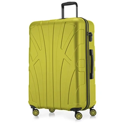 Imagen de Suitline Maleta rígida, Equipaje de Viaje, TSA, 76 cm, Aprox. 96 litros, 100% ABS Mate, Helecho
