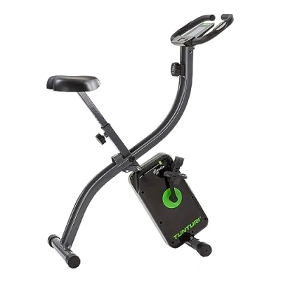 Imagen de Tunturi Cardio Fit B20 X Bike bicicleta estatica / bici fija plegable, con computadora de Entrenamiento y medidor pulso