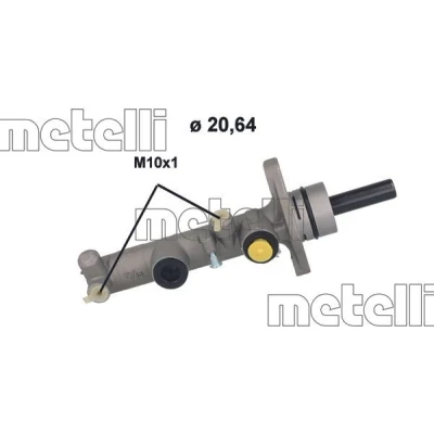Imagen de METELLI 05 1206 Cilindro Maestro de Freno 20,64 Aluminio
