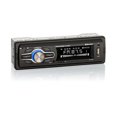 Imagen de Roadstar RU 375BT Radio Coche Digital AM / FM, Bluetooth Llamadas Manos Libres, Autoradio Stéreo, Puerto USB, Lector Tarjeta TF, Reproduce MP3, Pantalla LCD, Mando a Distancia