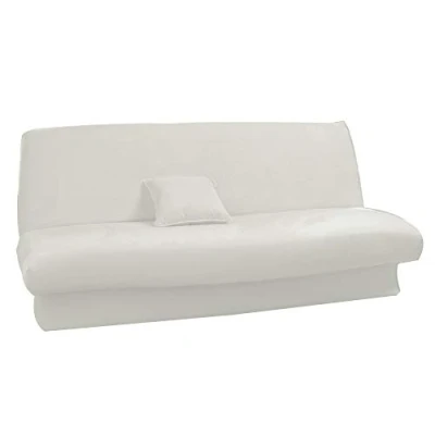 Imagen de Antonouse Funda de sofá cama extensible 120 a 140 cm, 180 200 color beige