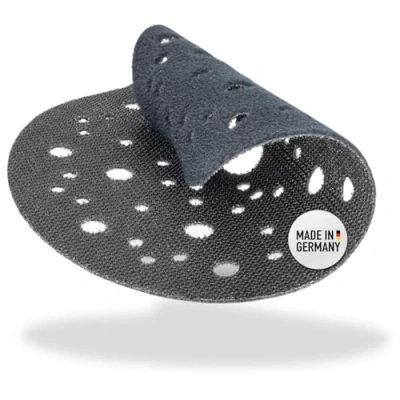 Imagen de Protección de Plato Lija 150mm / 6&quot; con 67 Agujero Mirka para proteger Lijadora Velcro/Almohadilla lijado Abranet DFS