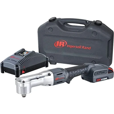 Imagen de Ingersoll Rand W5350 K12 EU Llave de Impacto Ángulo Recto Inalámbrica 1/2 Pulgada 20V y 1850 RPM, 1 batería Li Ion BL2012 2,5 Ah Kit Cargador en Maletín Transporte